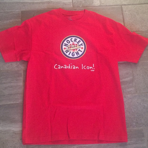 Hockey night in canada t shirt Clearance